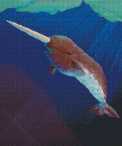 Narwhal Underwater Animal Diamond Painting