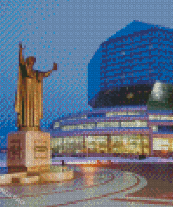 National Library Of Republic Of Belarus Minsk Diamond Painting