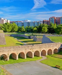 Navarre Spain Buildings Diamond Painting