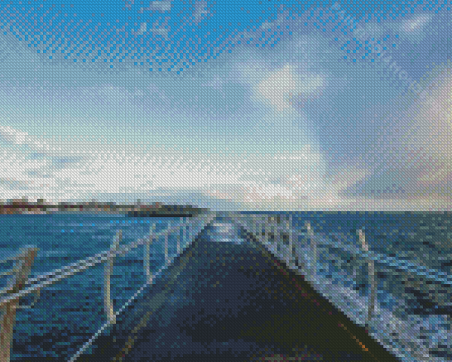 Ogden Point Breakwater Diamond Painting