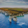 Old Harry Rocks In Southern England Diamond Painting