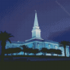 Orlando Temple At Night Diamond Painting