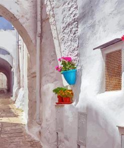 Ostuni Street Diamond Painting