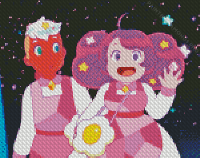 PuppyCat And Bee Diamond Painting