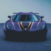 Purple Koenigsegg Agera Diamond Painting