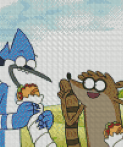 Regular Show Diamond Painting