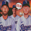 Royals Baseball Players Diamond Painting