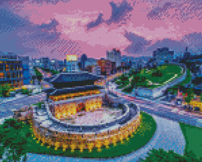 Seoul South Korea Diamond Painting