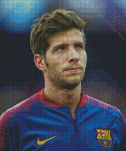 Sergi Roberto Footballer Diamond Painting