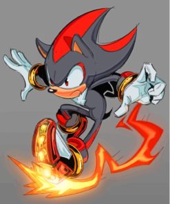 Shadow The Hedgehog Diamond Painting