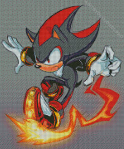 Shadow The Hedgehog Diamond Painting