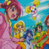 Smile Pretty Cure Diamond Painting