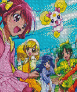 Smile Pretty Cure Diamond Painting