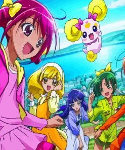 Smile Pretty Cure Diamond Painting