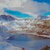 Snowdonia National Park Winter Landscape Diamond Painting