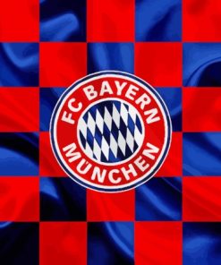 Soccer Club Bayern Munich Logo Diamond Painting