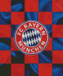 Soccer Club Bayern Munich Logo Diamond Painting