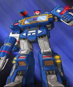 Soundwave Transformers Diamond Painting