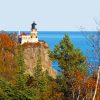 Split Rock Lighthouse View Diamond Painting