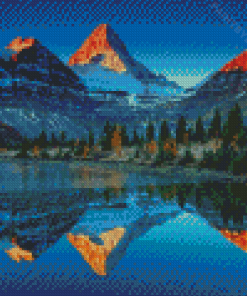 Sunrise Mount Assiniboine Diamond Painting