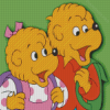 The Berenstain Bears Art Diamond Painting