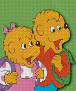 The Berenstain Bears Art Diamond Painting