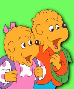 The Berenstain Bears Art Diamond Painting