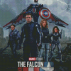 The Falcon And The Winter Soldier Disney Series Poster Diamond Painting