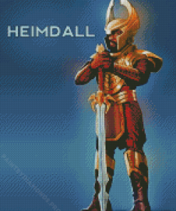 The Marvel Warrior Heimdall Diamond Painting