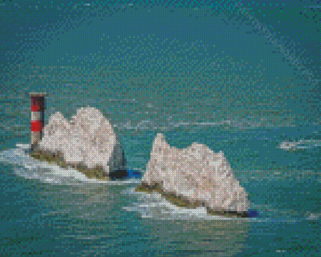 The Needles Of The Isle Of Wight Diamond Painting