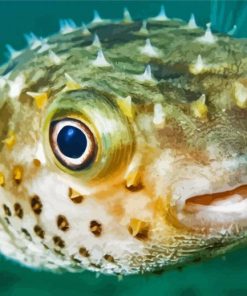 The Puffer Fish Underwater Diamond Painting