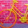 The Yellow Bike Diamond Painting