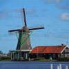 The Zaanse Schans Windmill Diamond Painting