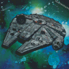 The Millennium Falcon Star Wars Diamond Painting