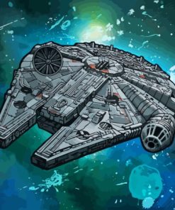 The Millennium Falcon Star Wars Diamond Painting