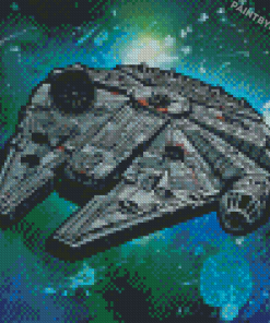 The Millennium Falcon Star Wars Diamond Painting