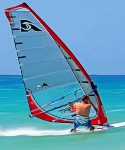 The Windsurfer Diamond Painting