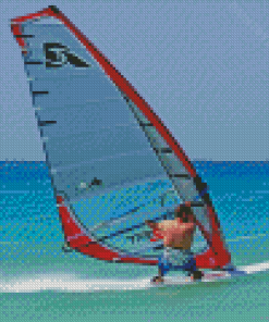 The Windsurfer Diamond Painting