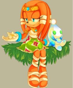 Tikal Sonic Diamond Painting