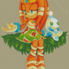 Tikal Sonic Diamond Painting