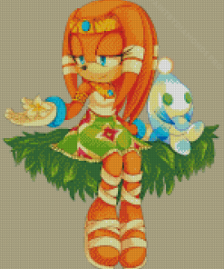 Tikal Sonic Diamond Painting