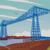 Transporter Bridge Diamond Painting