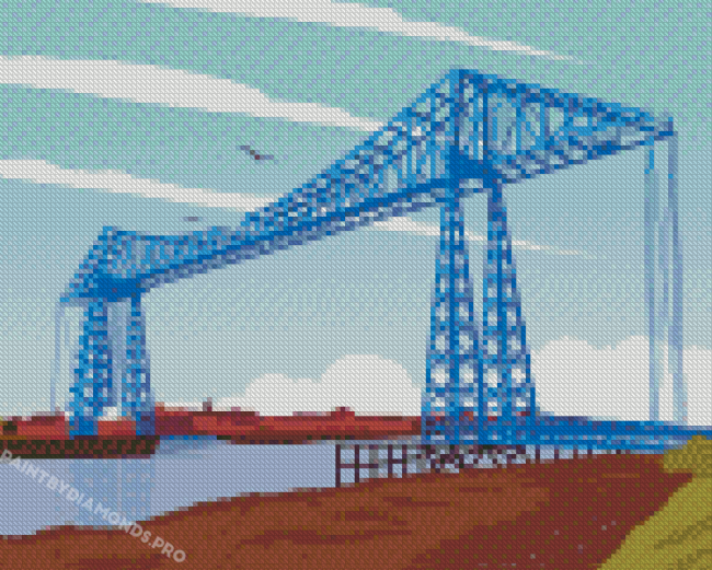 Transporter Bridge Diamond Painting