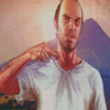 Trevor Philips Grand Theft Auto V Game Character Diamond Painting