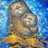 Two Abstract Otters Diamond Painting