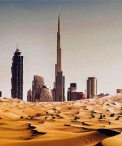 UAE Dubai Desert Diamond Painting