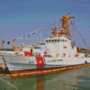 United States Coast Guard Boat Diamond Painting