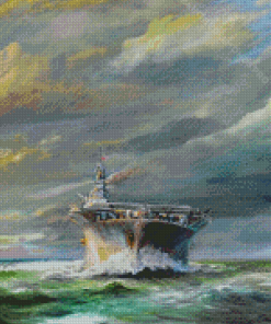 Uss Enterprise Art Diamond Painting