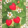 Vintage Strawberry Fruit Art Diamond Painting