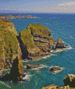 Wales South Stack Cliffs Diamond Painting